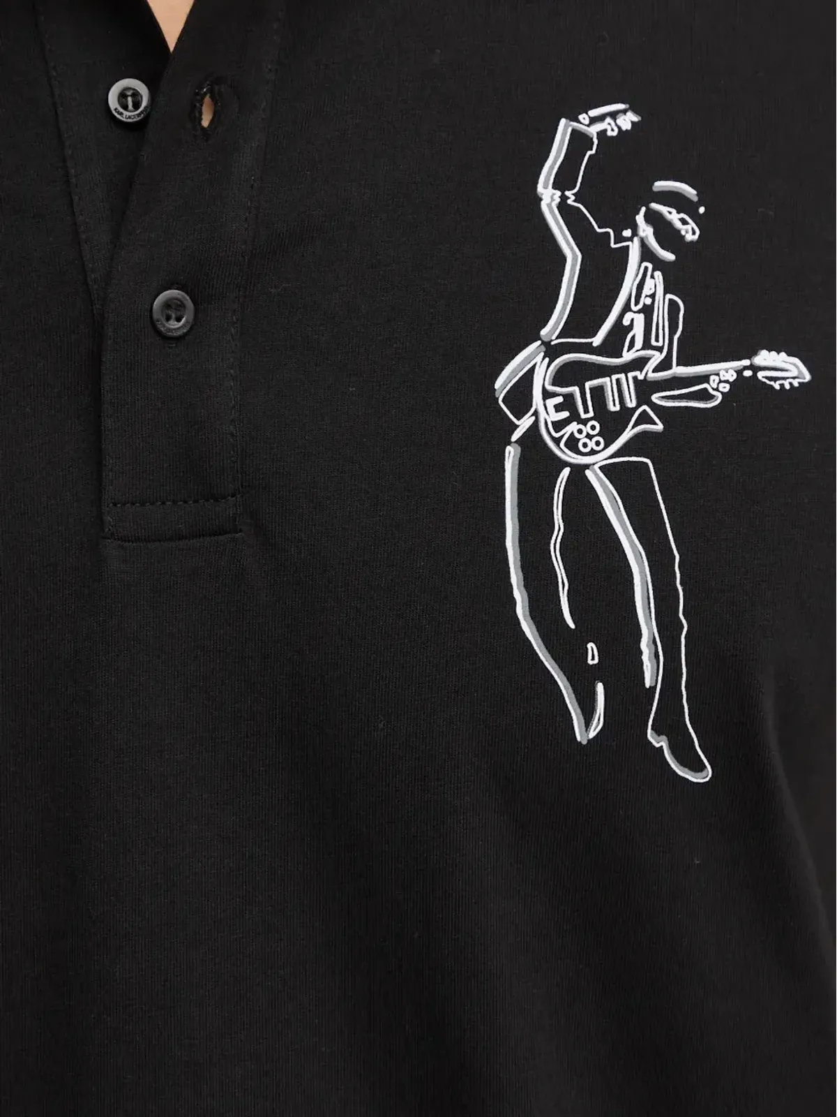 Karl Lagerfeld グラフィックポロシャツ - 画像4