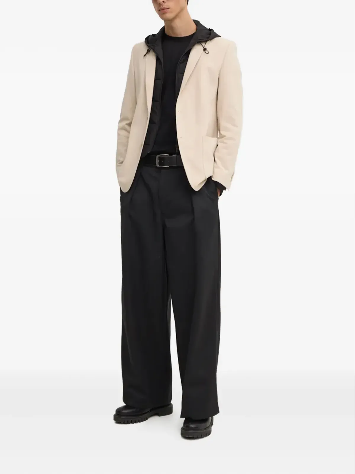 Karl Lagerfeld ポケット付きシングルブレストブレザー - 画像2