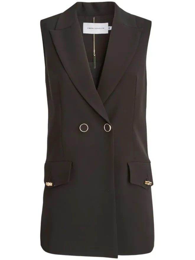SIMONA CORSELLINI SIMONA CORSELLINI ノースリーブブレザーの商品画像