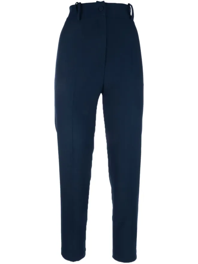 Hebe Studio Hebe Studio creased trousers - Blueの商品画像