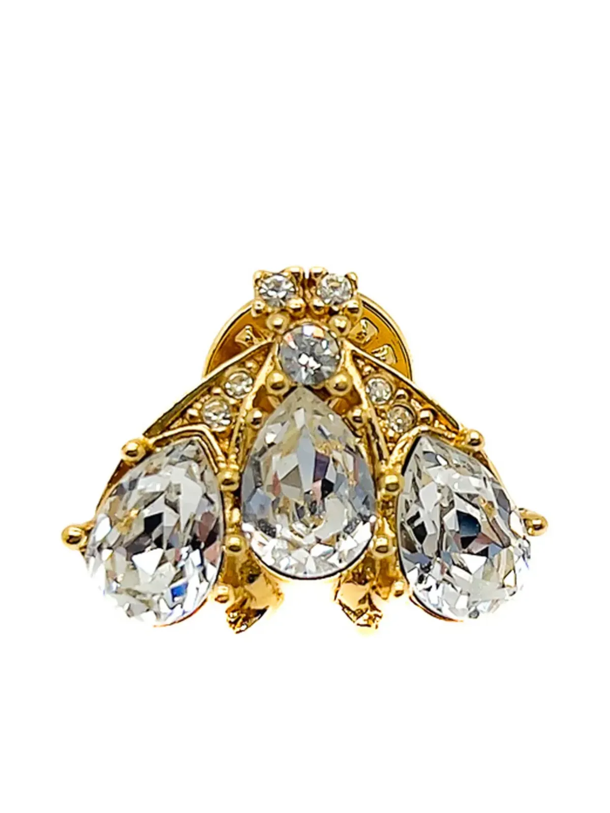 Christian Dior ビンテージ 1980年代 ビー ブローチ - ゴールド - 画像1