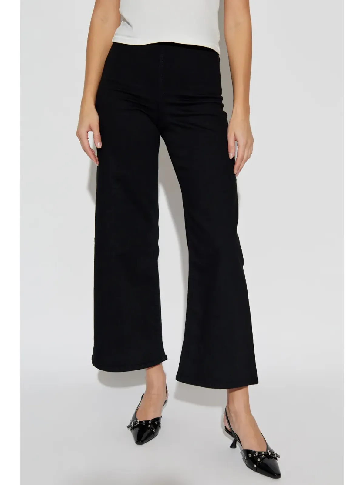 rag & bone ソフィー ワイドレッグジーンズ - 画像3