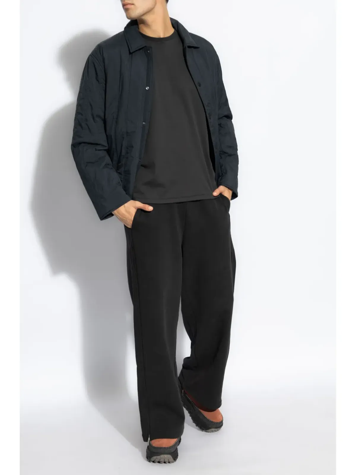 rag & bone ピマコットンTシャツ ブラック - 画像2