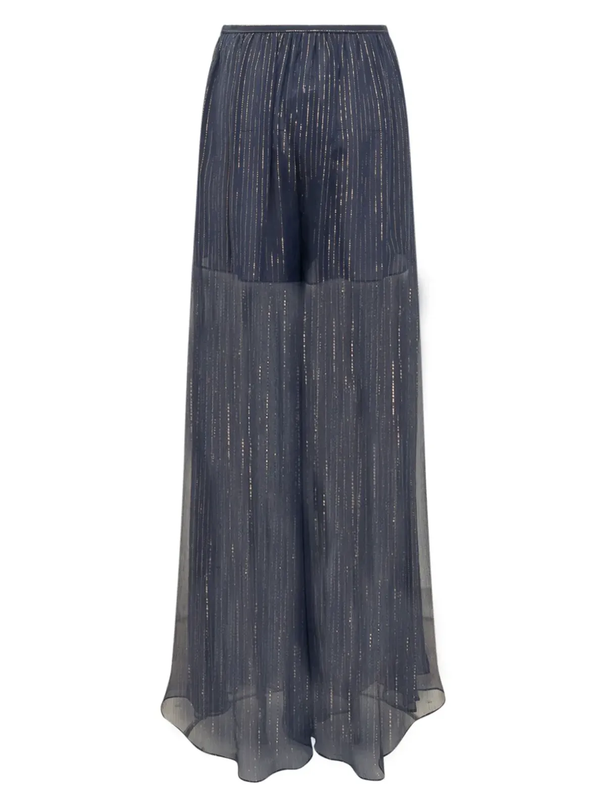 Rochas メタリック糸入りフレアパンツ - 画像2