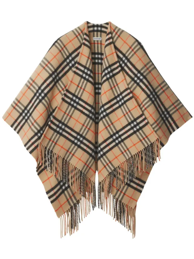 Burberry Burberry チェック柄ケープの商品画像