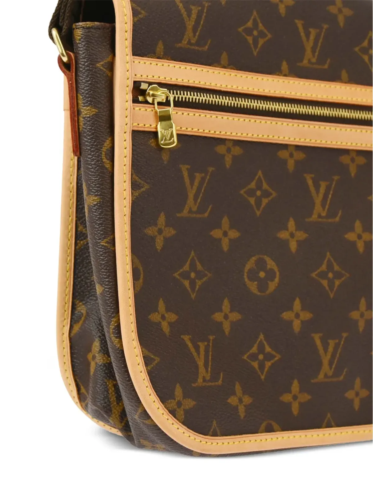 Louis Vuitton ビンテージ ボスフォーレ PM ショルダーバッグ ブラウン - 画像3