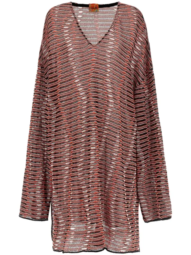 VITELLI VITELLI Wave Jacquardセーター - ブラウンの商品画像