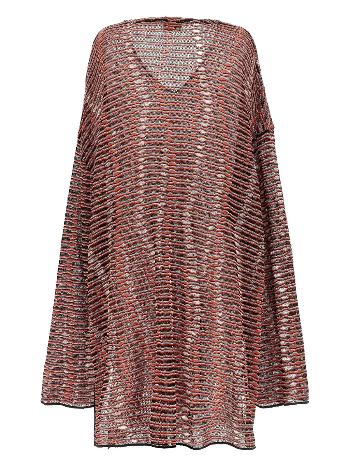 VITELLI Wave Jacquardセーター - ブラウン - 画像2