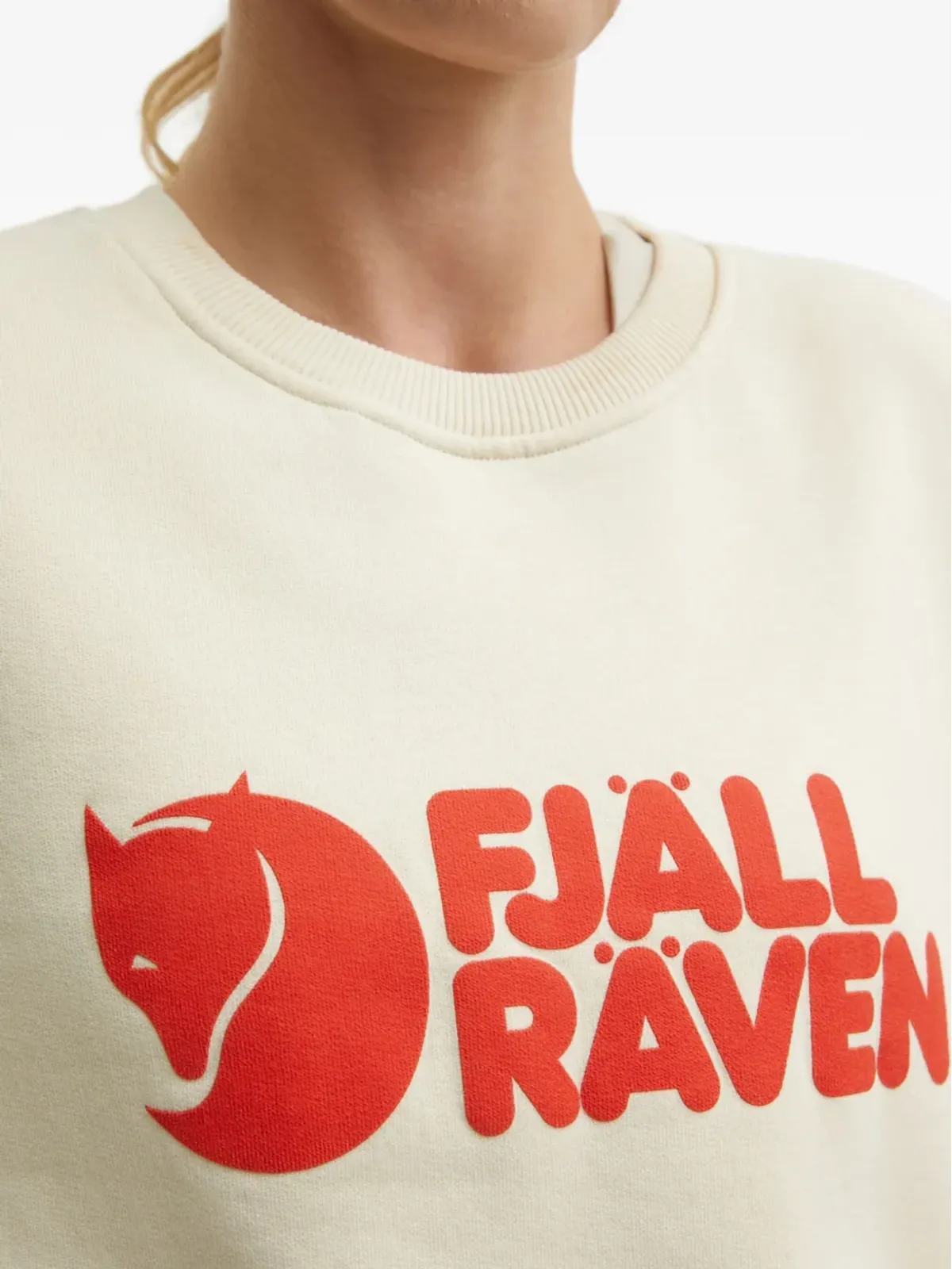 Fjällräven ロゴプリントスウェット - 画像5