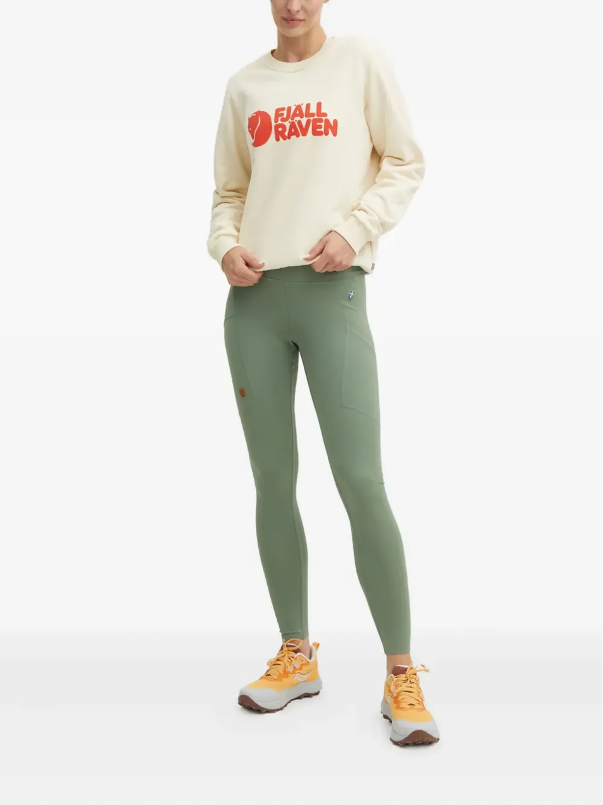 Fjällräven ロゴプリントスウェット - 画像2
