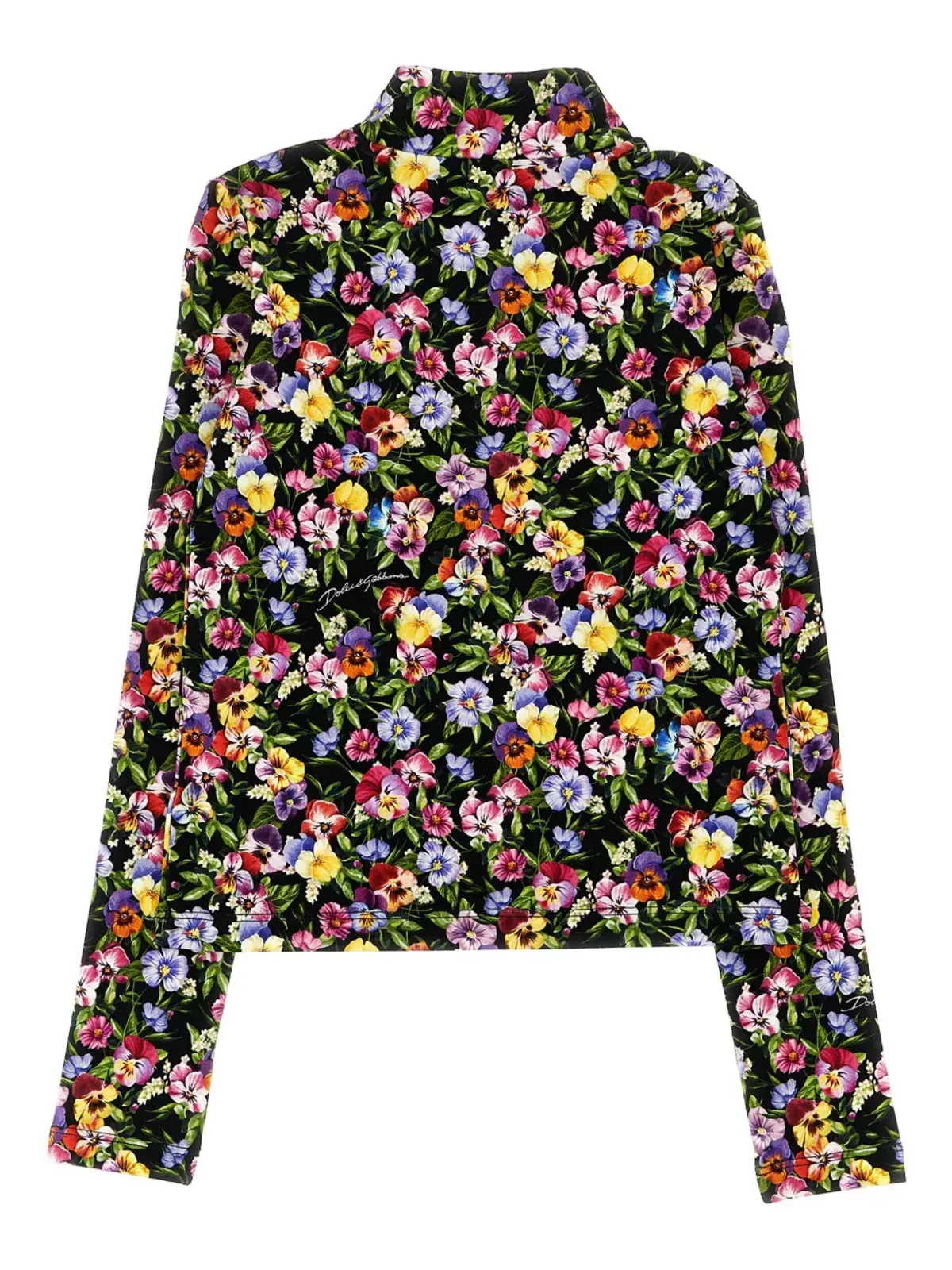 Dolce & Gabbana Kids フローラルプリントトップ - 画像2