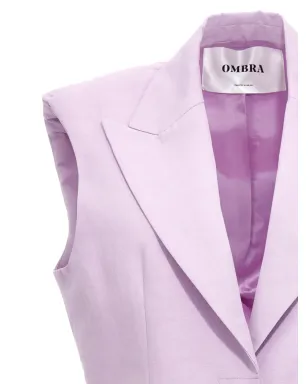 OMBRA MILANO N°4 waistcoat - Purple - サムネイル3