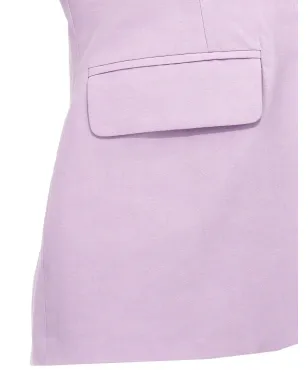 OMBRA MILANO N°4 waistcoat - Purple - サムネイル4