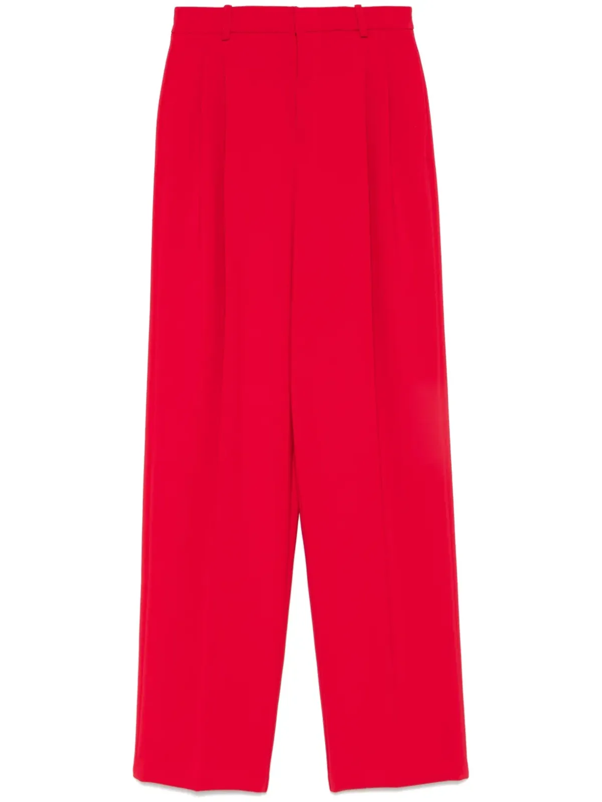 Elisabetta Franchi クレープパンツ - レッド - 画像1
