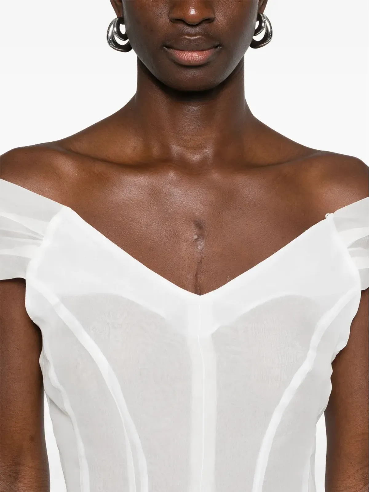Judy Turner シフォントップ - 画像5