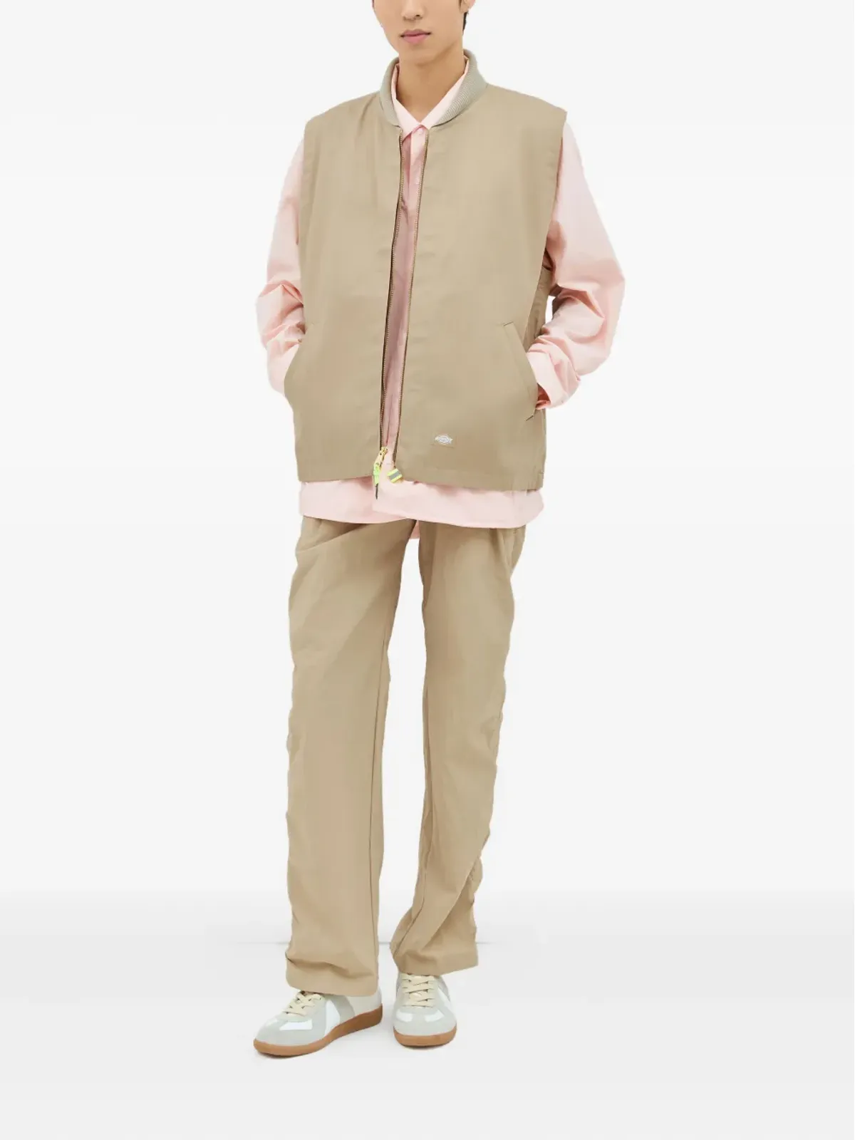 DICKIES ジップフロント ノースリーブ ジレ - 画像2