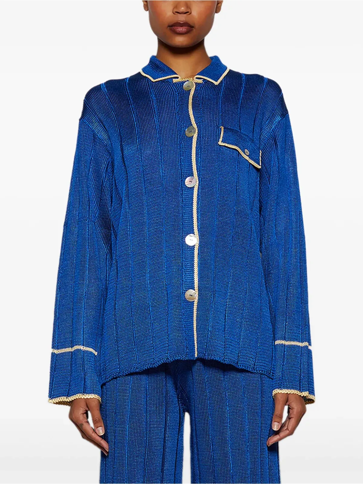 Calle Del Mar 長袖リブシャツ - 画像3
