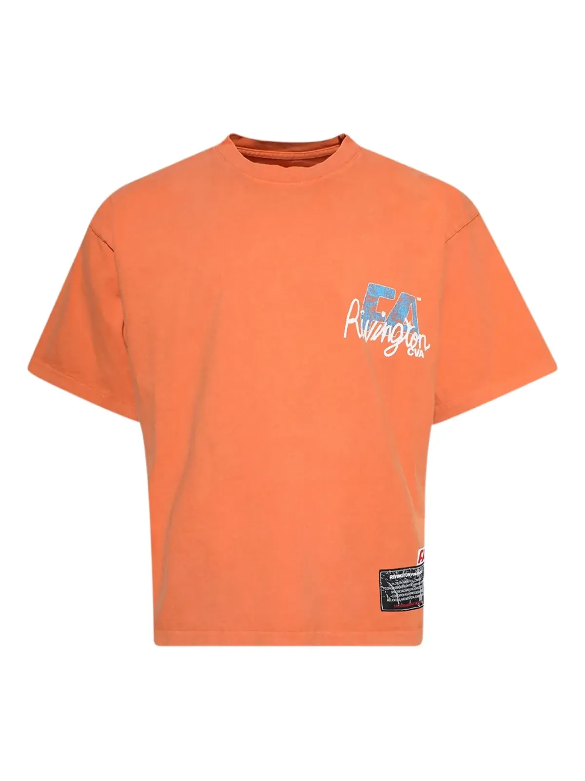 RRR123 マンションTシャツ - オレンジ - 画像1