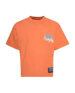 RRR123 マンションTシャツ - オレンジ - サムネイル1