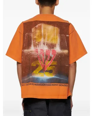 RRR123 マンションTシャツ - オレンジ - サムネイル5