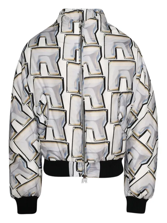 RRR123 RRR123 アブストラクト柄プリントジャケットの商品画像