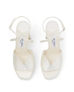 Jimmy Choo Karli サンダル 125mm ニュートラル系 - サムネイル4