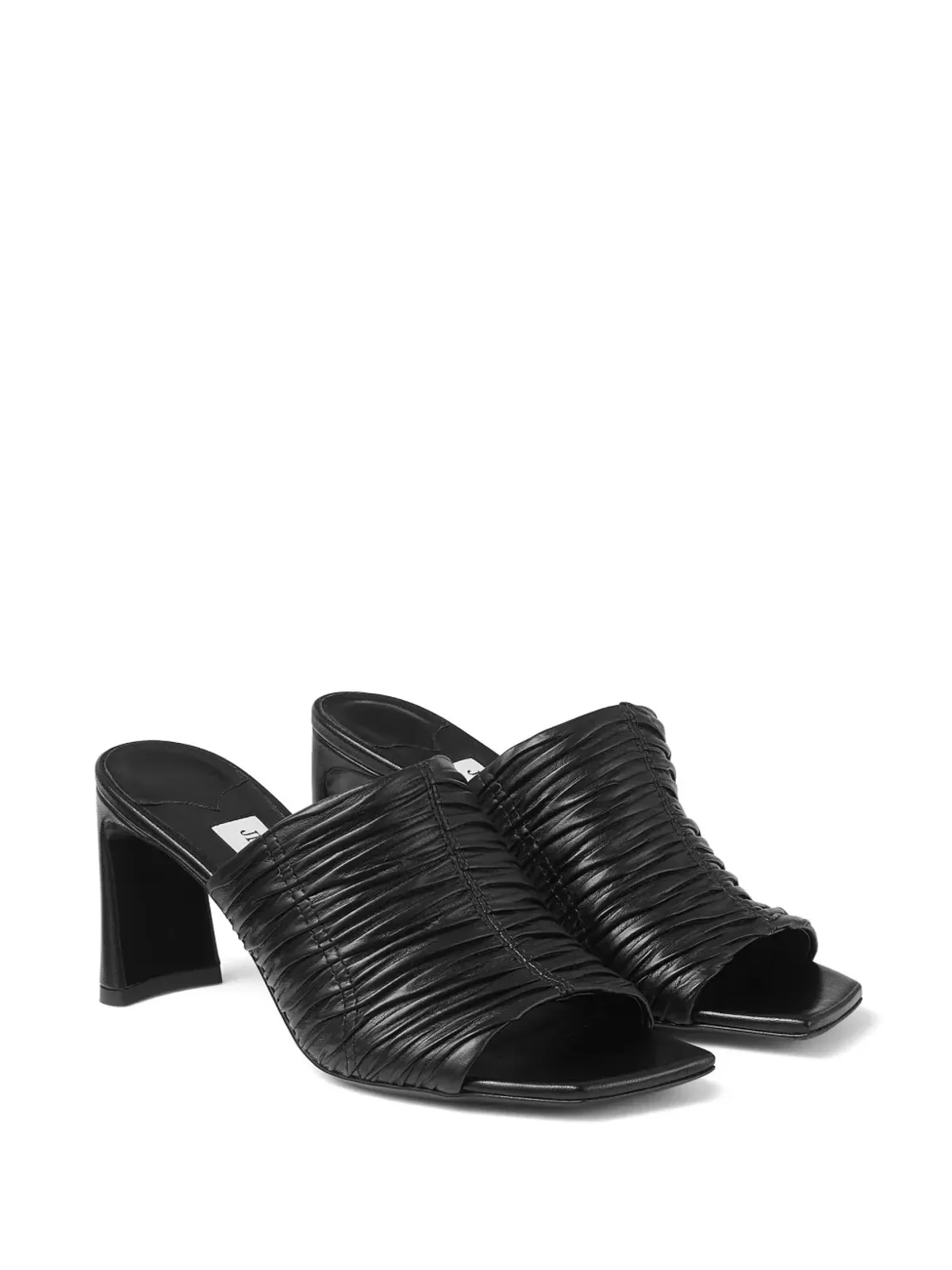 Jimmy Choo 75mm Lua サンダル - ブラック - 画像2