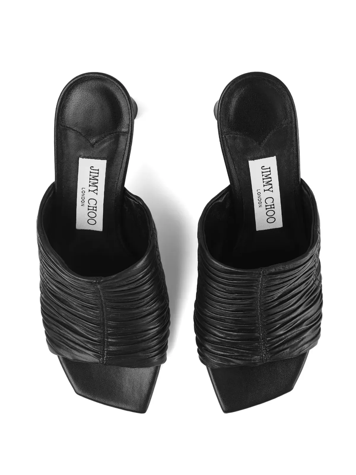 Jimmy Choo 75mm Lua サンダル - ブラック - 画像4