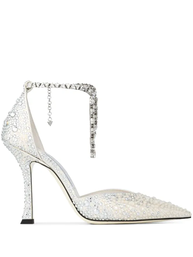 Jimmy Choo Jimmy Choo サエダ パンプス 100mm - ベージュの商品画像