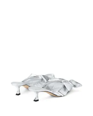 Jimmy Choo 50mm Staz ミュール - シルバー - サムネイル3