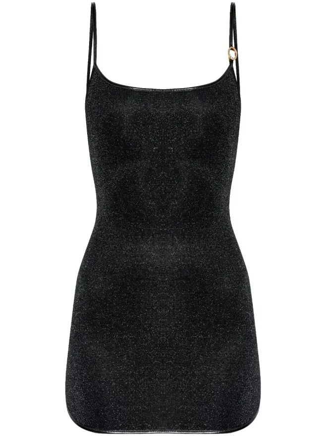 Oseree Oséree ルレックスミニドレス ブラックの商品画像
