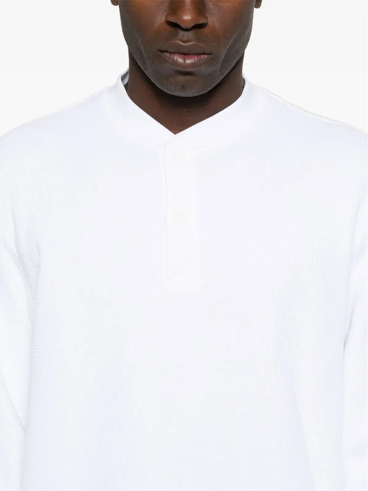 Baracuta ヘンリーネックTシャツ - 画像4