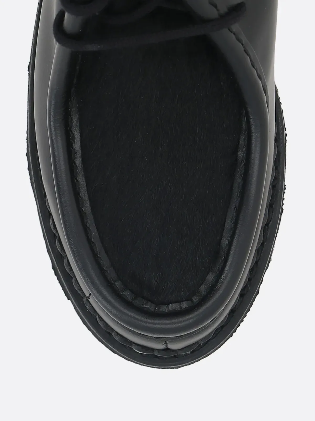 Paraboot マイケル レザー ダービーシューズ - 画像4
