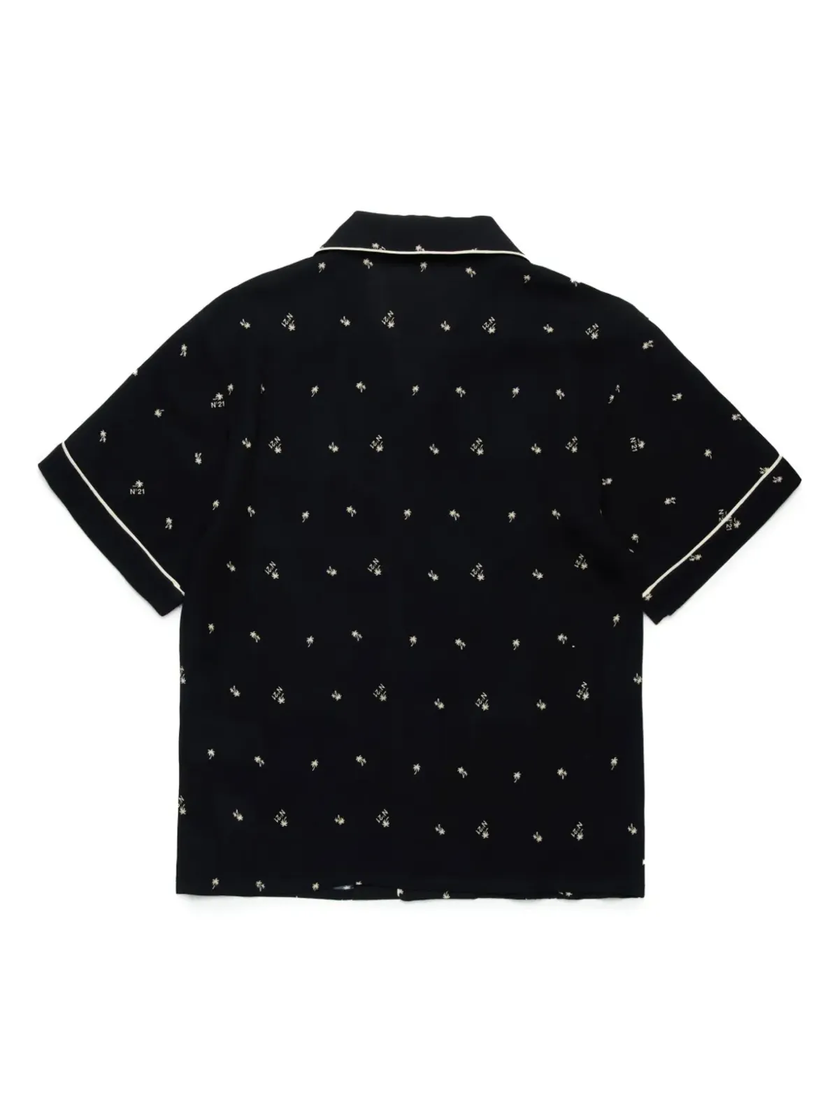 Nº21 Kids ロゴ柄シャツ - 画像2