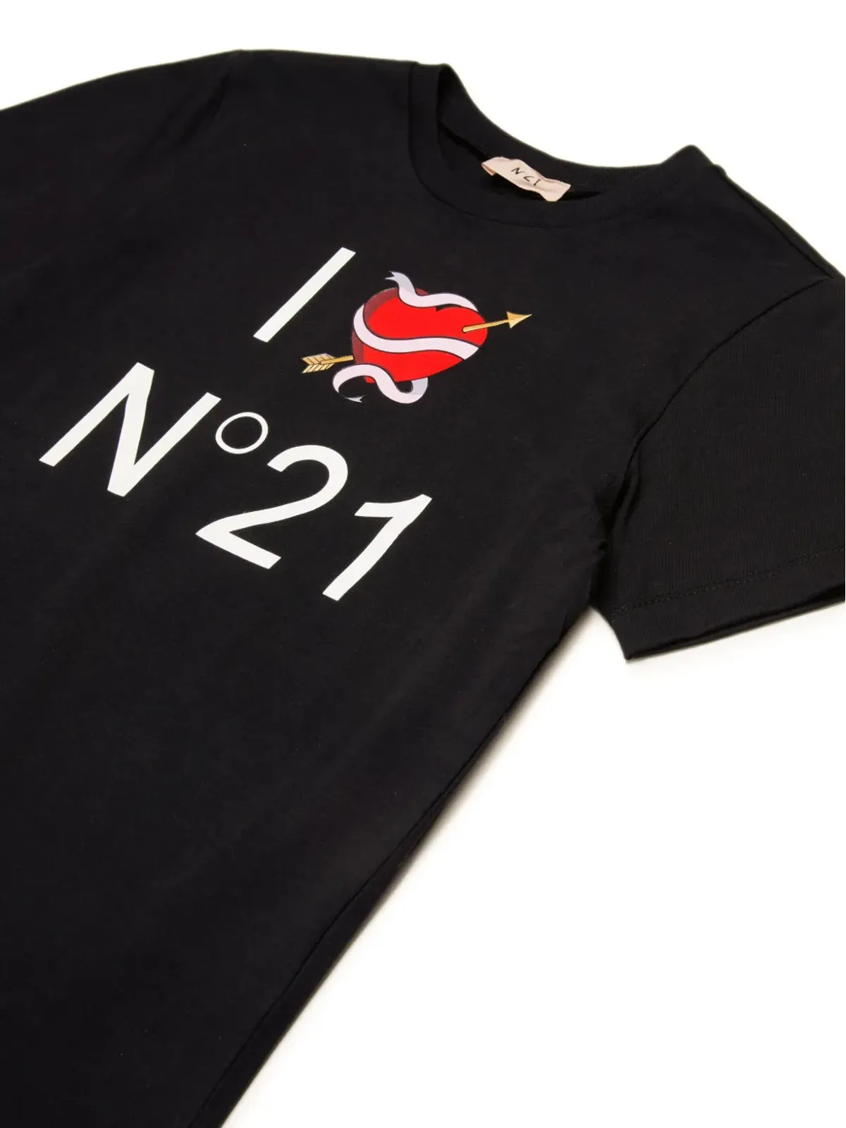 Nº21 Kids ロゴプリントTシャツ - 画像3