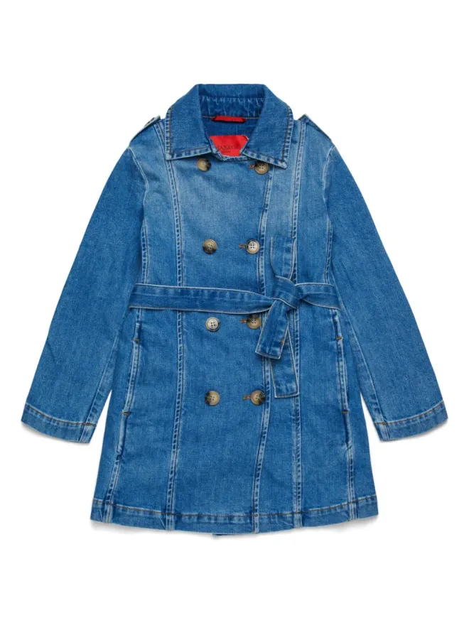 MAX&Co. Kids MAX&Co. Kids ダブルブレスト デニムコートの商品画像