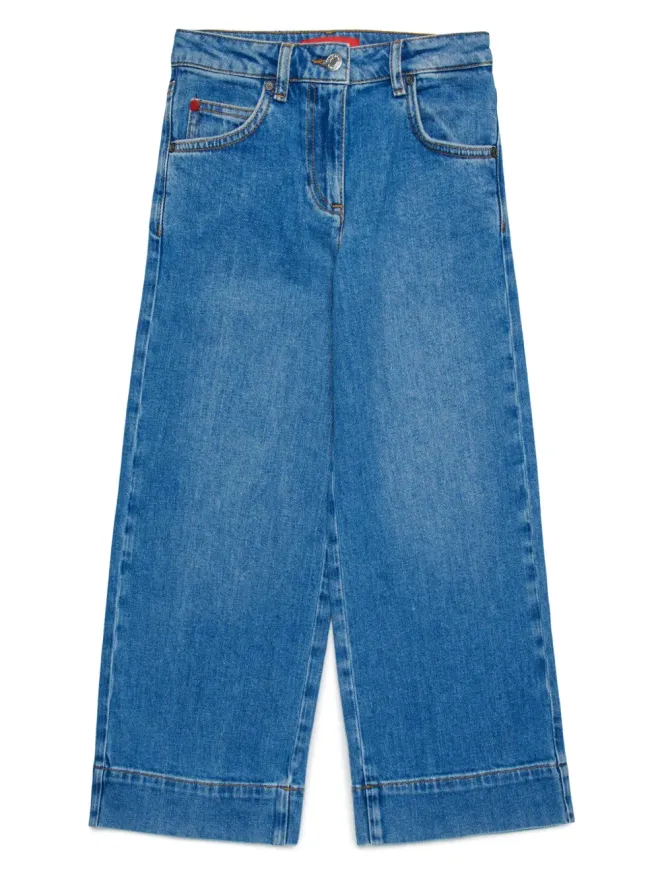 MAX&Co. Kids MAX&Co. Kids ワイドレッグクロップドジーンズの商品画像