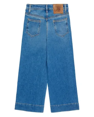MAX&Co. Kids ワイドレッグクロップドジーンズ - サムネイル2