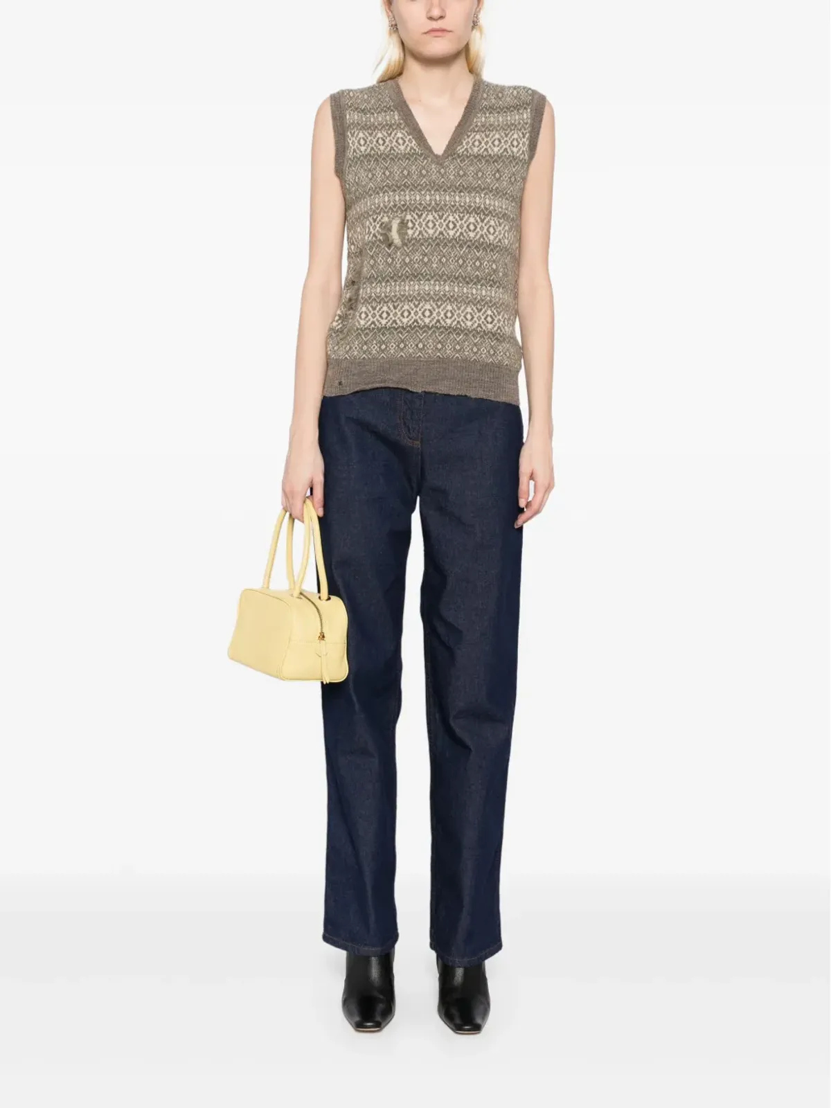 Maison Kitsuné ストレートレッグジーンズ - Blue - 画像2