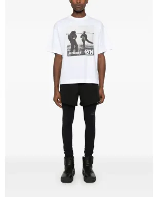 MM6 Maison Margiela X Salomon セームレスレギンス - ブラック - サムネイル2
