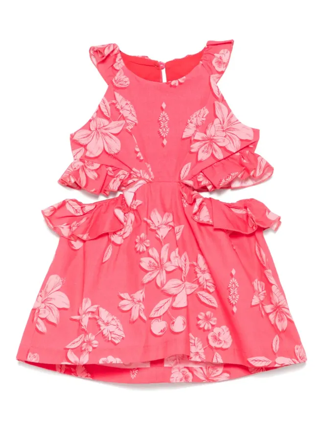 Lapin House Lapin House 花柄プリントワンピースの商品画像