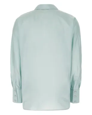 Max Mara クラシックカラーシャツ ブルー - サムネイル2