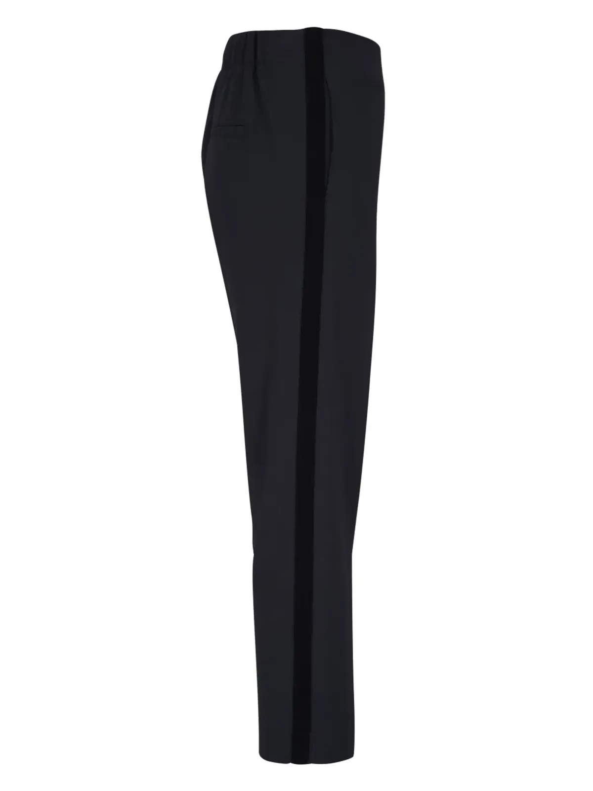 Vince ベルベットの縁取りが施されたクロップドパンツ - 画像3