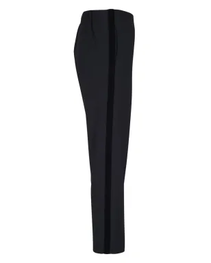 Vince ベルベットの縁取りが施されたクロップドパンツ - サムネイル3