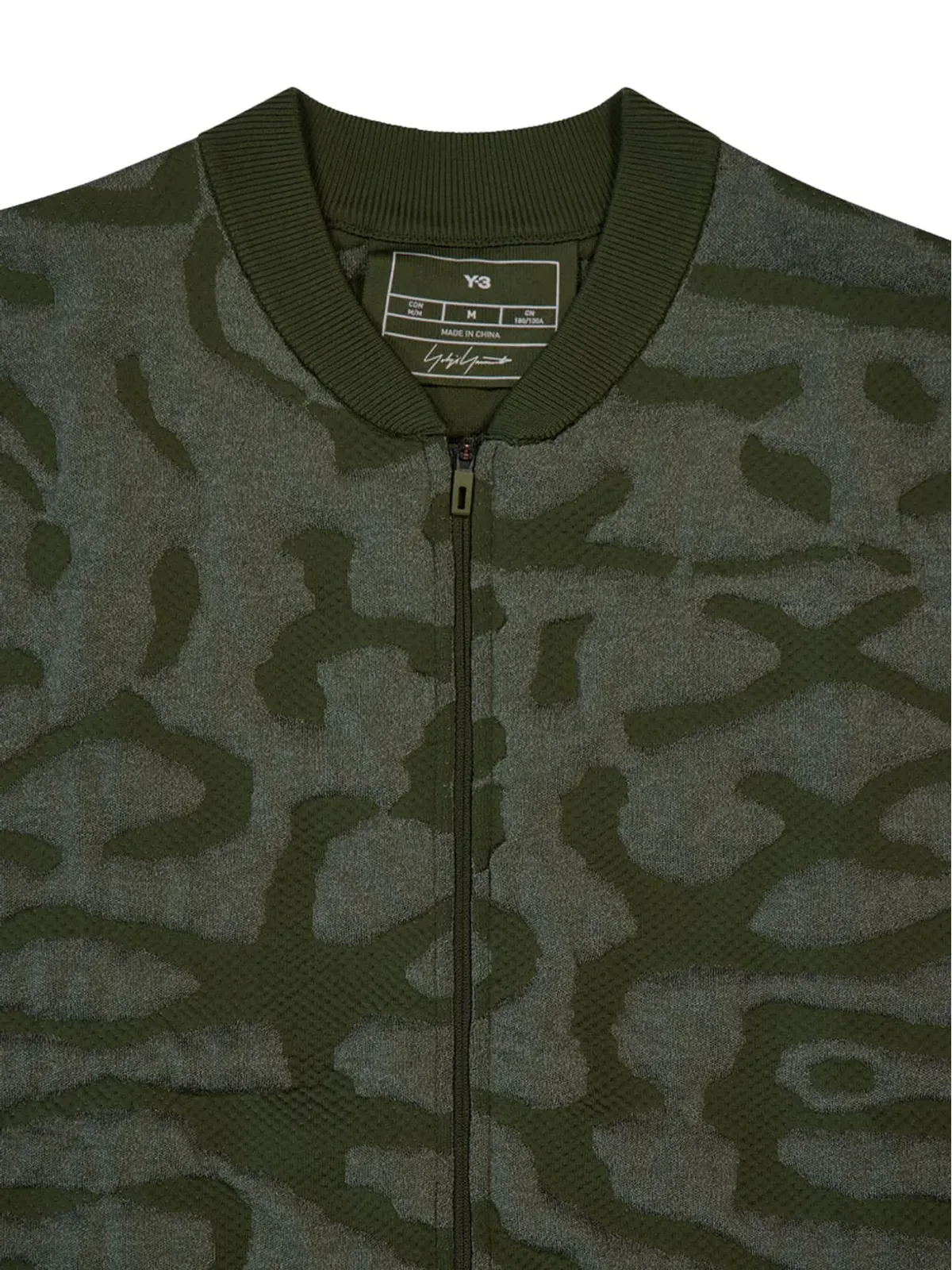 Y-3 ジップアップジレ グリーン - 画像3