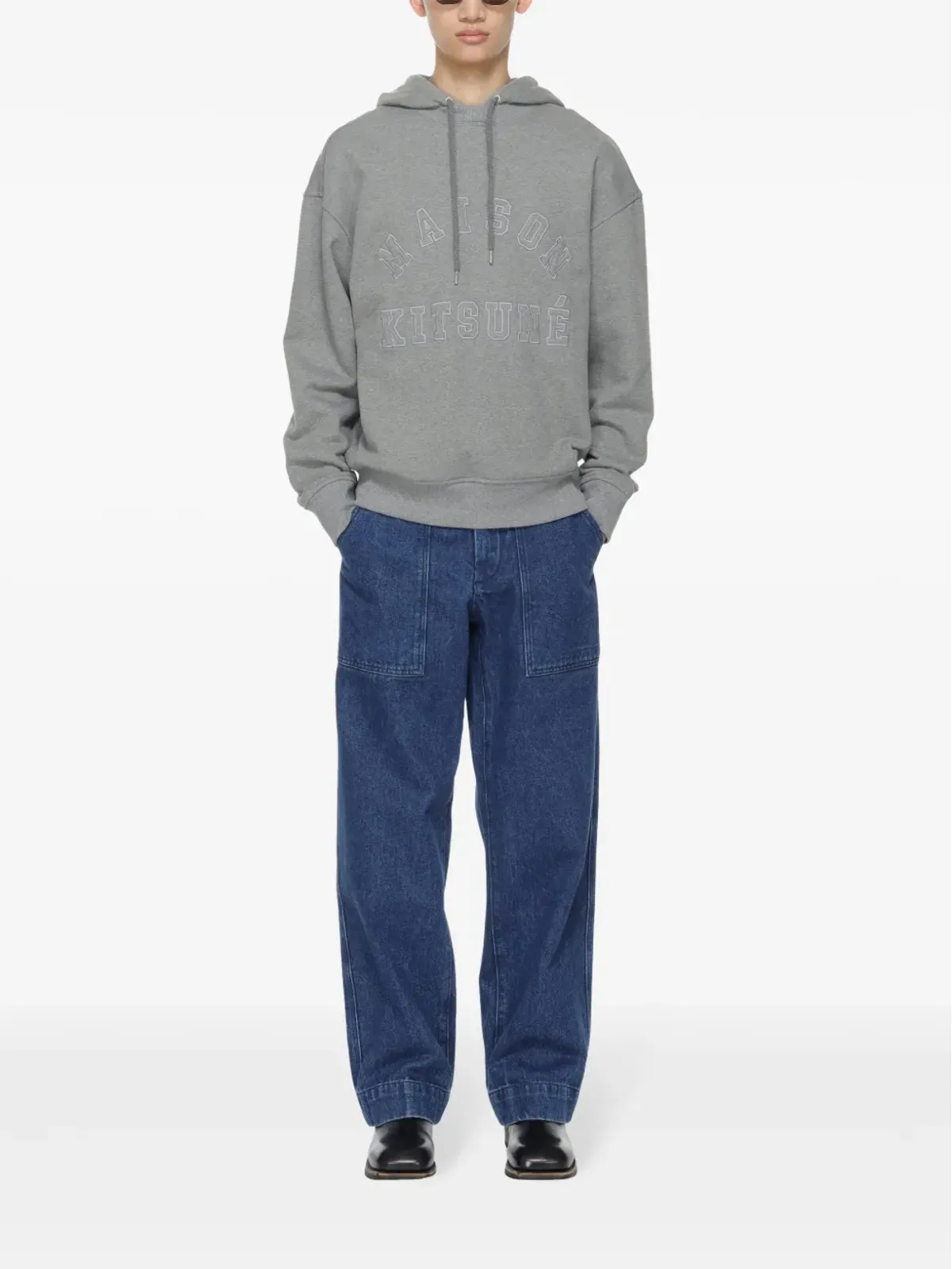 Maison Kitsuné ワークウェアジーンズ - 画像2
