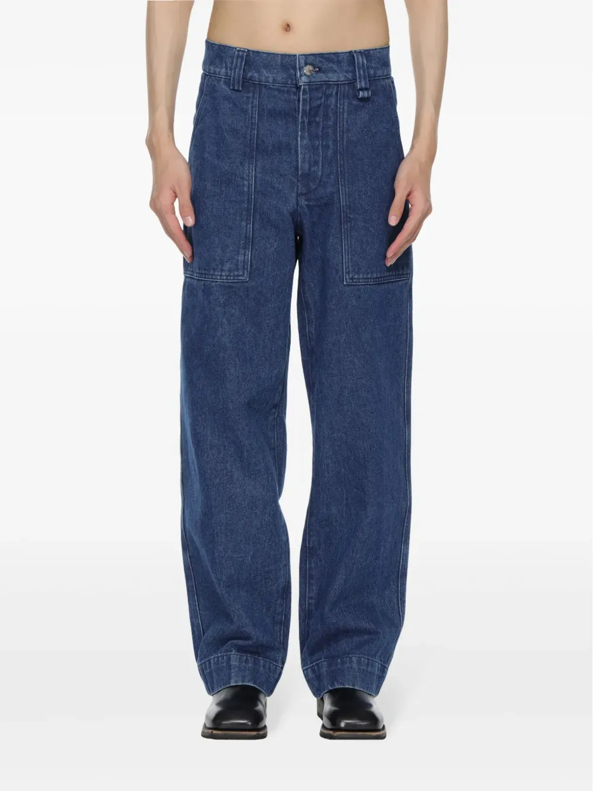 Maison Kitsuné ワークウェアジーンズ - 画像3