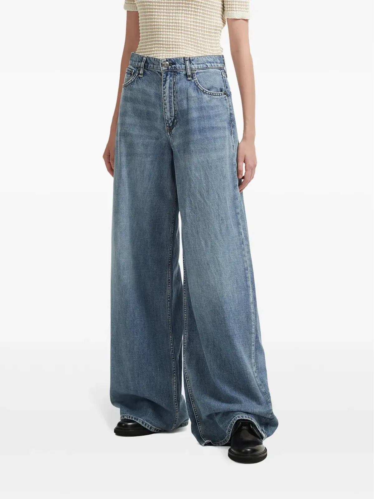 rag & bone Sofie jeans - Blue - 画像3