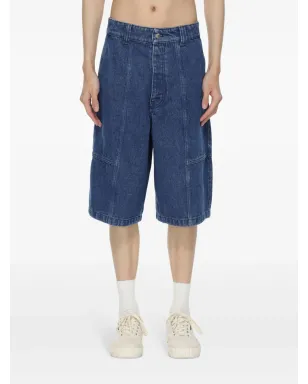 Maison Kitsuné ワークウェア デニムショーツ ブルー - サムネイル3