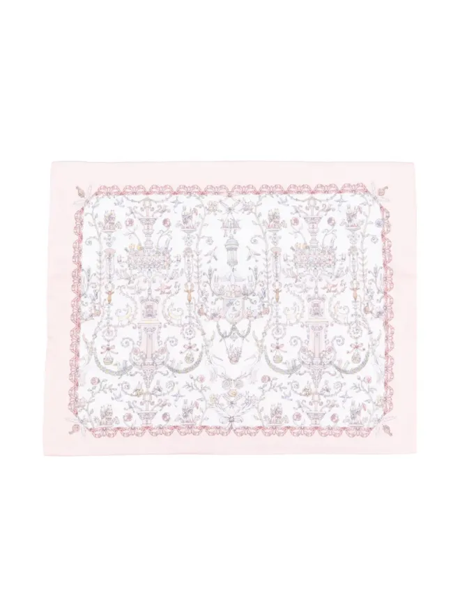 Atelier Choux Atelier Choux Toile de Jouy 枕カバー ピンクの商品画像